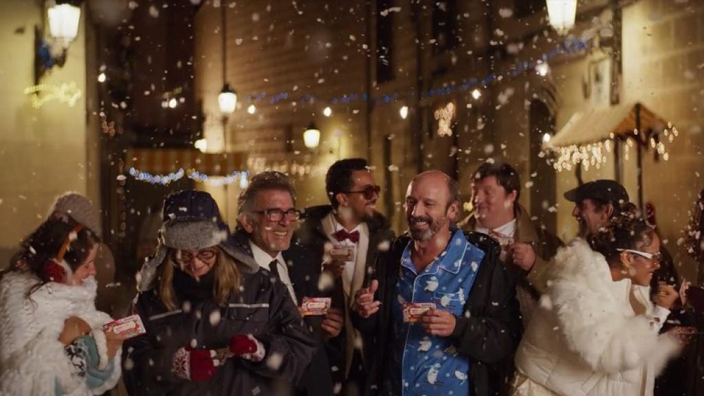 Imagen del anuncio del Cupón Extra de Navidad de la ONCE 2024.