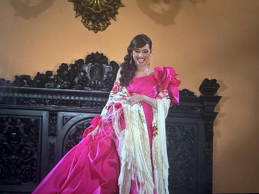 Marta Flich durante las Campanadas.