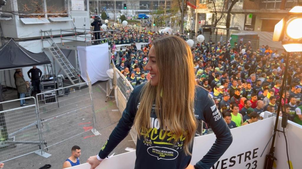 Alicia Fernández, en la Nationale-Nederlanden San Silvestre Vallecana 2023