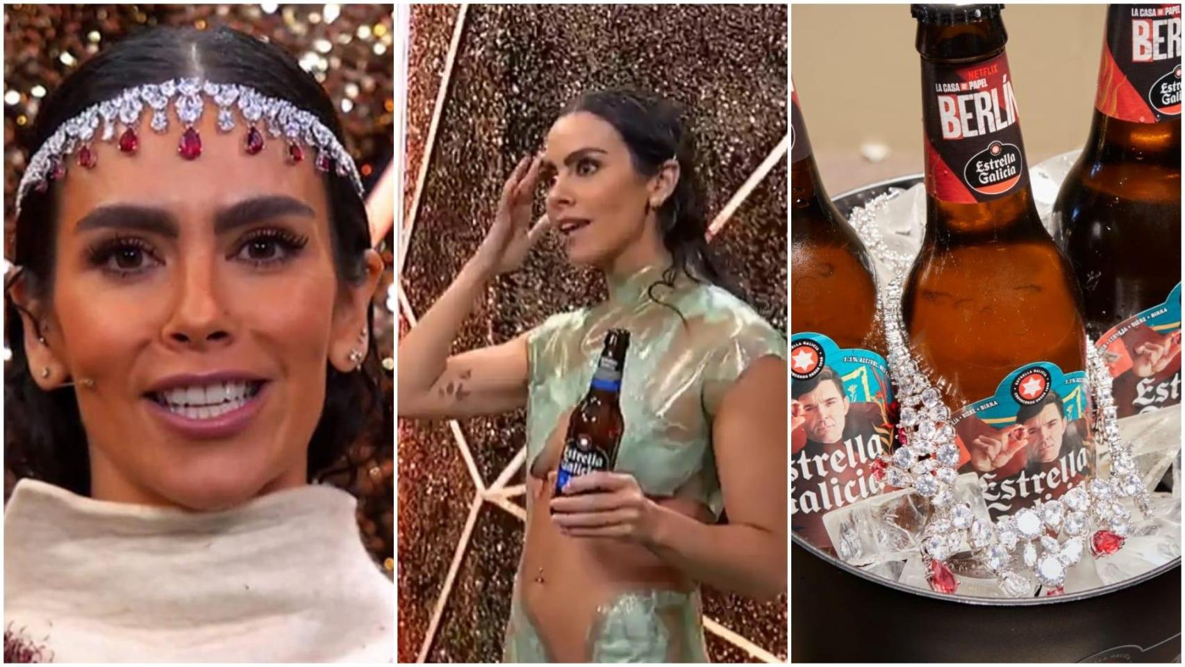 El collar de Cristina Pedroche en las campanadas lo robó Estrella Galicia