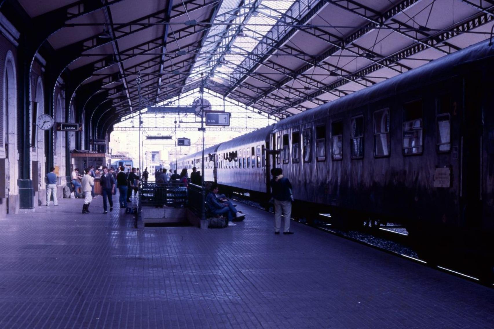 Interior de la Estación del Norte de Valladolid