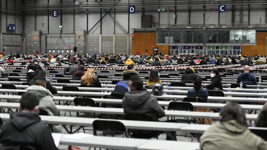 Exámenes de oposiciones.