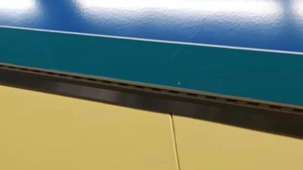 El color azul aguamarina de la línea 14.