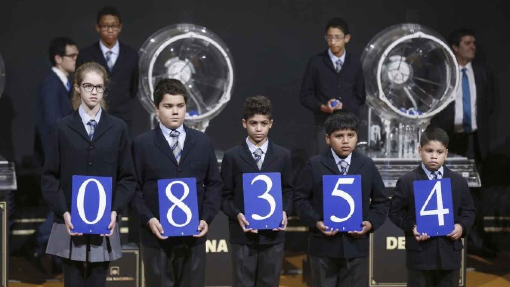 Imagen del Sorteo Extraordinario de la Lotería del Niño.