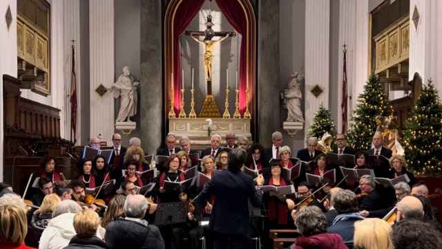 Fran Maestre estas Navidades en un concierto en la chiesa della Colleggiata di Monreale.