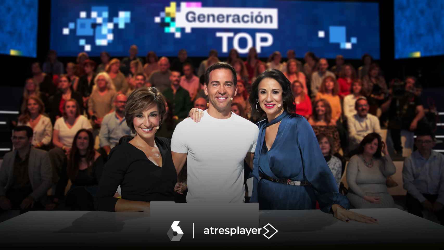 Adela González, David Meca y Silvia Jato, en el equipo 'Guay' de 'Generación TOP'.