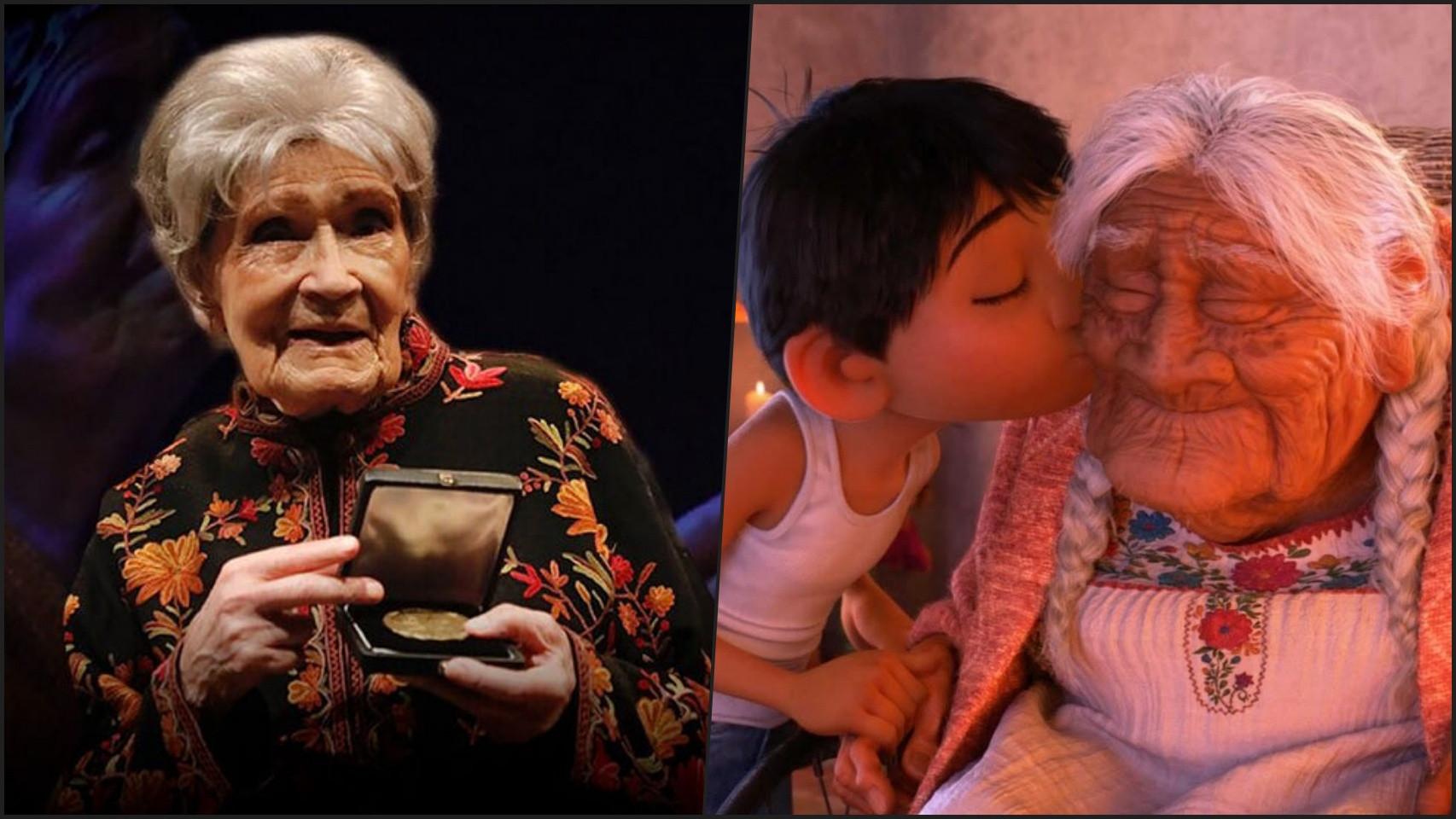 Ana Ofelia Murguía, la actriz que puso la voz a la bisabuela en 'Coco' y emocionó a todos con 'Recuérdame'