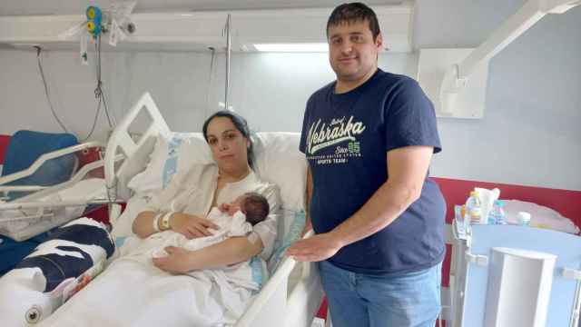 Daniel, primer bebé de 2024 nacido en Soria