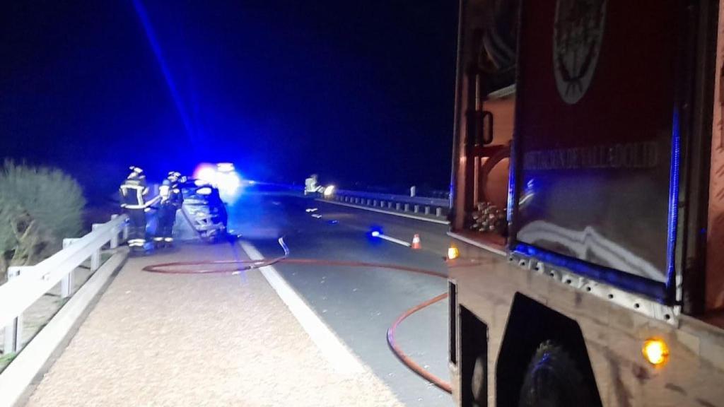 Bomberos de la Diputación de Valladolid en una foto de archivo