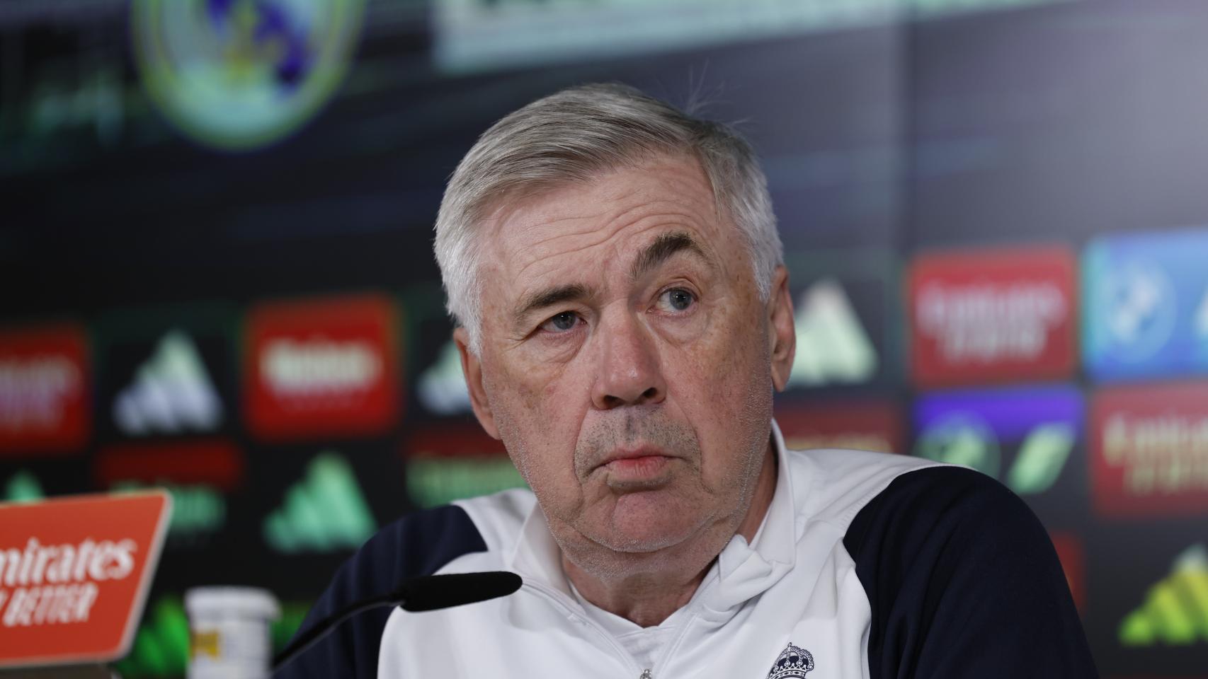 Ancelotti, en rueda de prensa