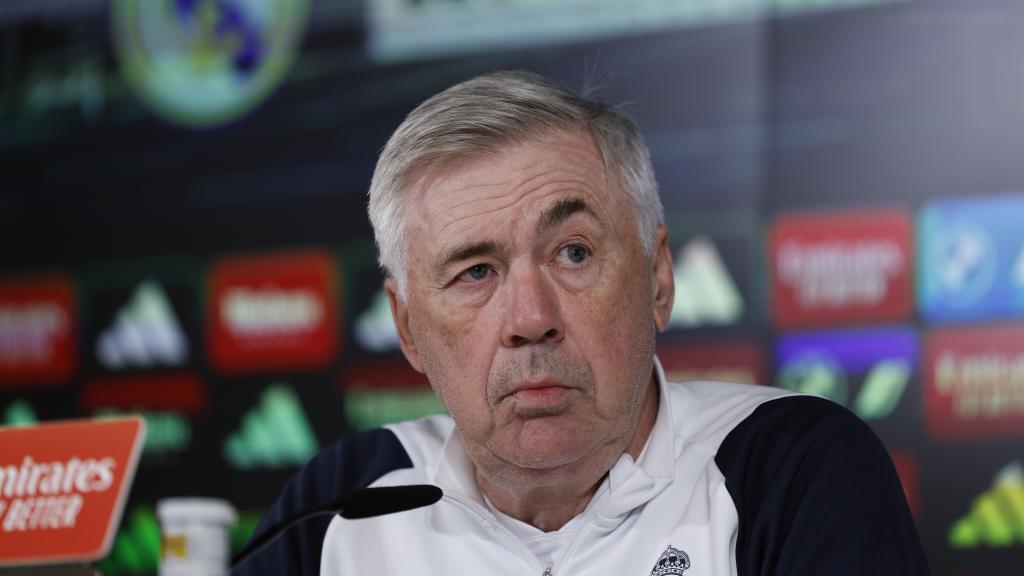 Ancelotti, en rueda de prensa