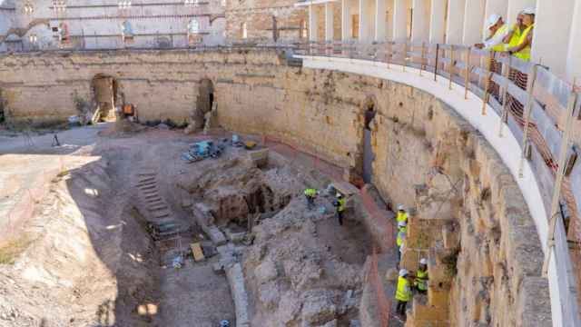 Excavaciones del anfiteatro de Cartagena