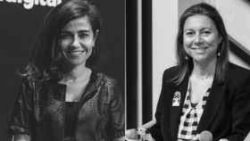 A la izquierda Susana Voces, presidenta de Adigital, y a la derecha Ana Maiques, presidenta de EsTech