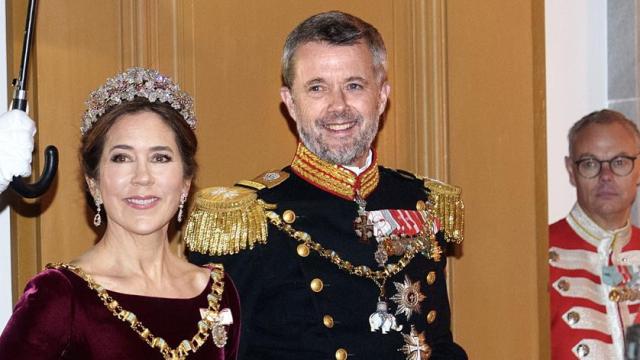 La futura reina de Dinamarca en la última noche del año.