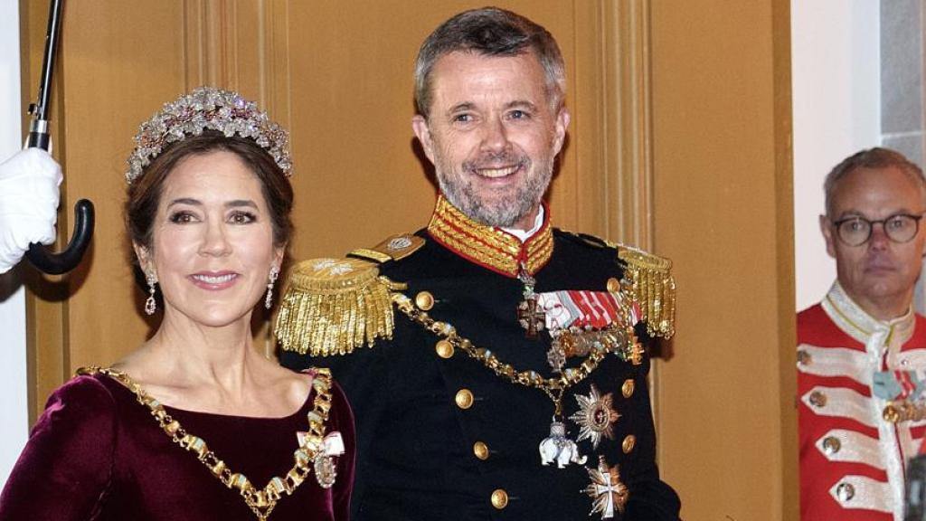 La futura reina de Dinamarca en la última noche del año.