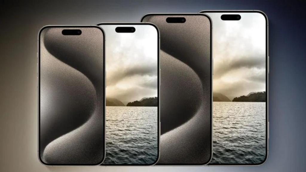 Concepto de los nuevos iPhone 16.