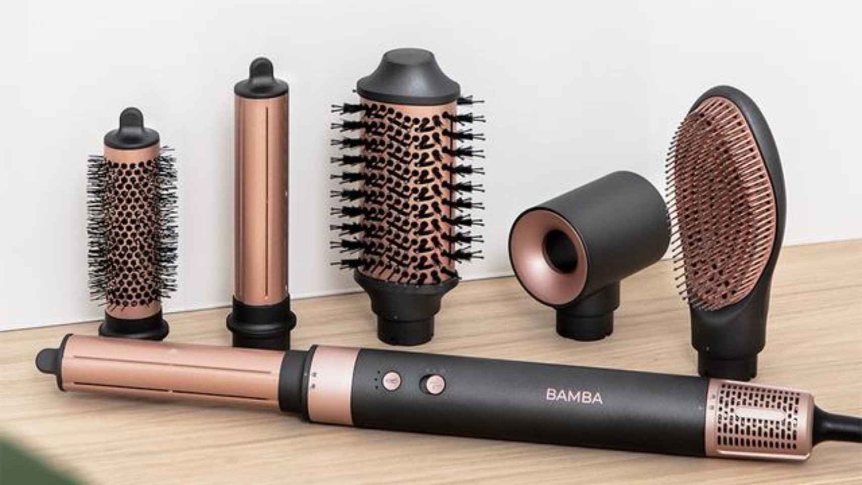 Bamba CeramicCare AirGlam W Cepillo de aire moldeador de pelo, secador,  alisador y rizador Cecotec