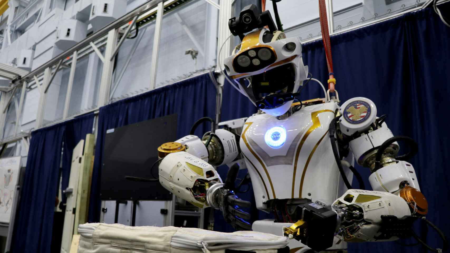 Valkyrie, el robot humanoide de la NASA.