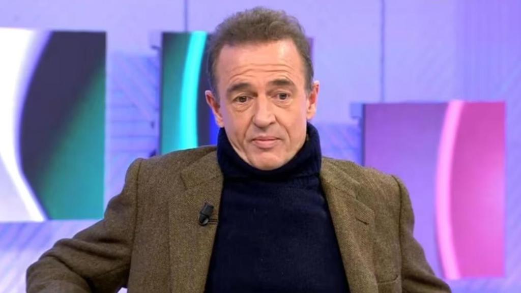 Alessandro Lequio, en el plató de 'Vamos a ver' respondiendo a Ana Obregón.