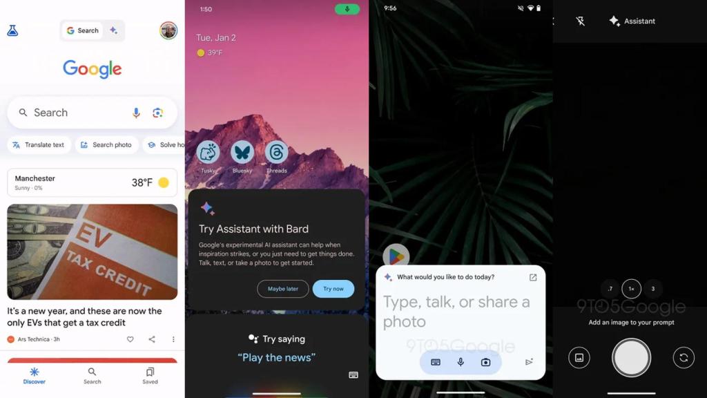 Google Assistant con Bard
