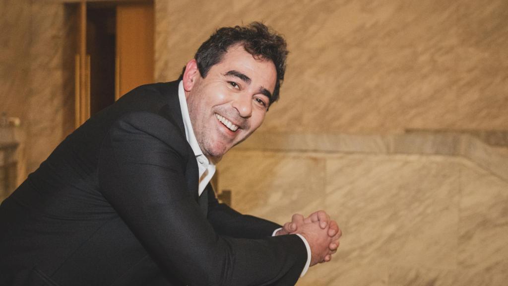 El actor Pablo Chiapella durante la entrevista con EL ESPAÑOL | Porfolio.