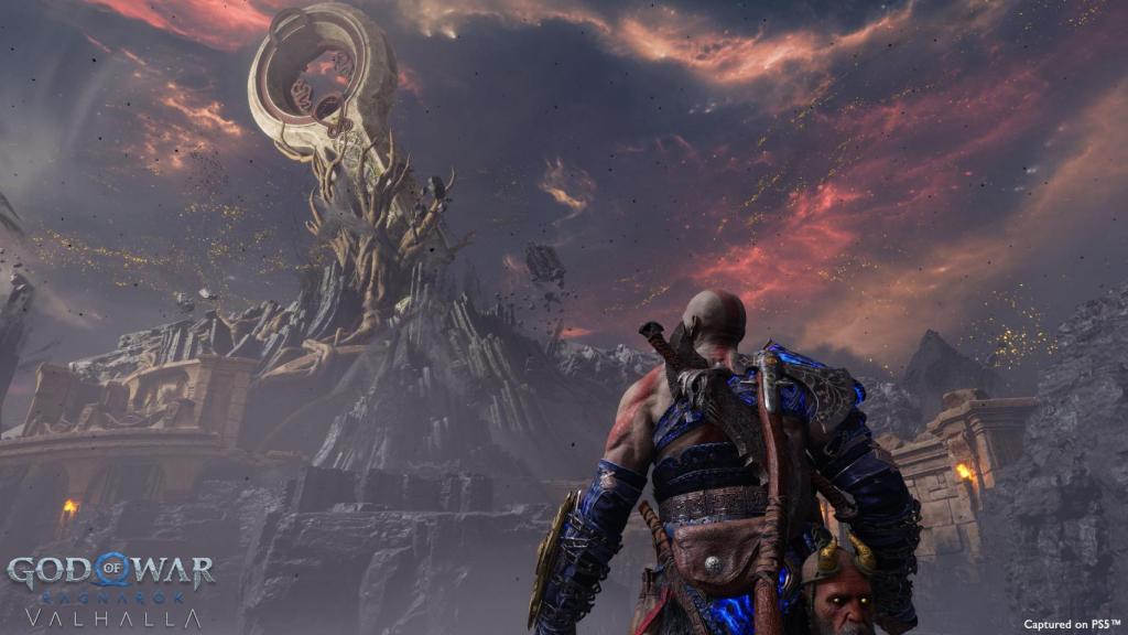 Un fotograma del videojuego 'God of War Ragnarok: Valhalla'