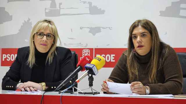 Sandra Veleda y Patricia Martín, concejales del PSOE de Benavente