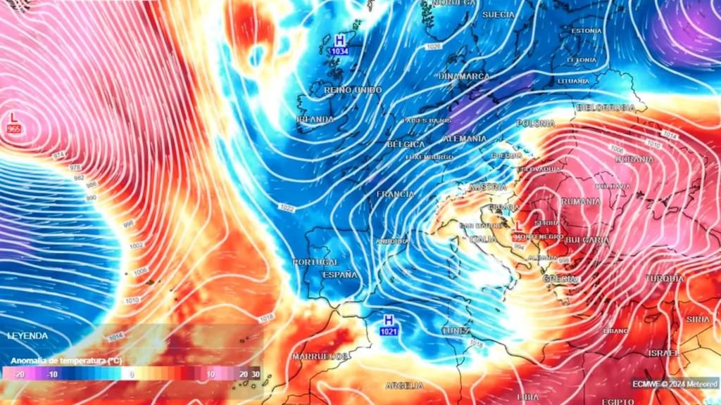 La primera ola de frío de la temporada podría dejar mínimas de hasta -5 ºC.
