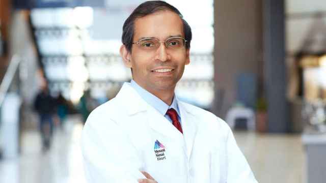 Deepak Bhatt, cardiólogo del Hospital Mount Sinai de Nueva York.