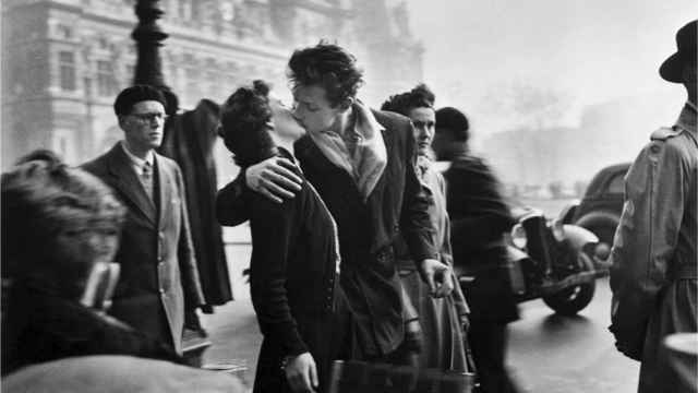 Robert Doisneau: 'Le baiser de l'hôtel de ville', 1950.