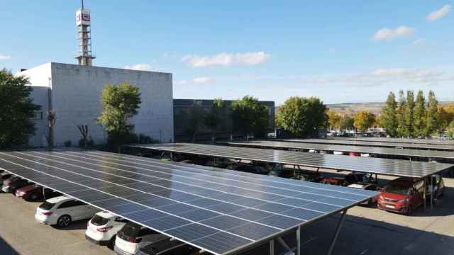 El nuevo parque fotovoltaico de CMM en Toledo.