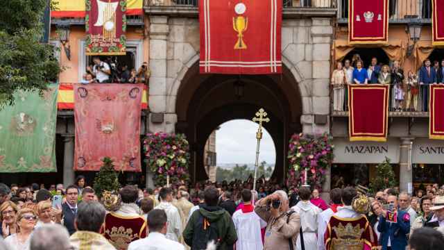 Celebración del Corpus en Toledo. / Foto: Javier Longobardo.