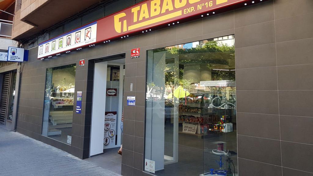 El estanco de Albacete que ha dado el premio de Euromillones. Foto: Loterías y Apuestas del Estado..