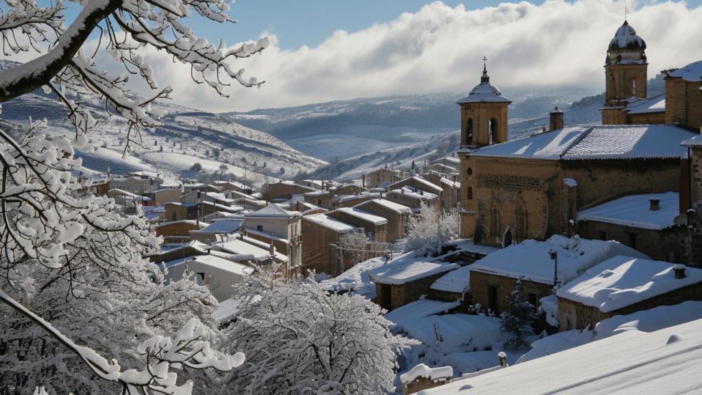 El lugar más frío de España está a poco más de 1 hora de Madrid.