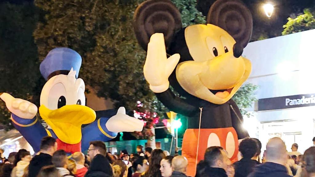 Cabalgata de Reyes en Málaga.