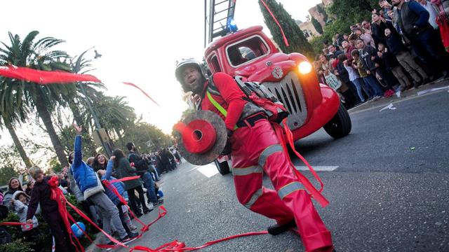 Una imagen de la Cabalgata de Reyes de Málaga.