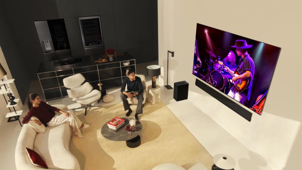 El televisor LG Signature OLED G4.