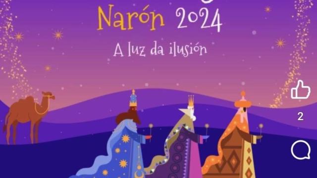 Más de 200 personas participarán en la comitiva de la cabalgata de Reyes de Narón (A Coruña)