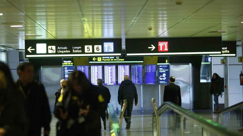 Imagen de archivo del aeropuerto de Barajas.