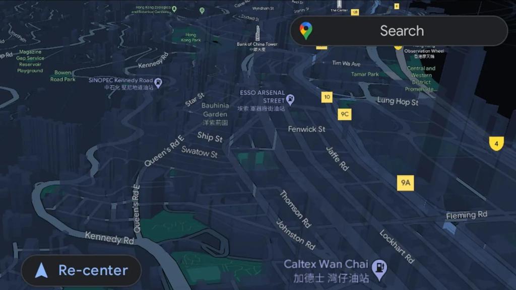 Vista 3D en Google Maps
