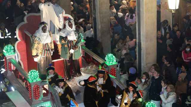 Cabalgata de los Reyes Magos en Palencia
