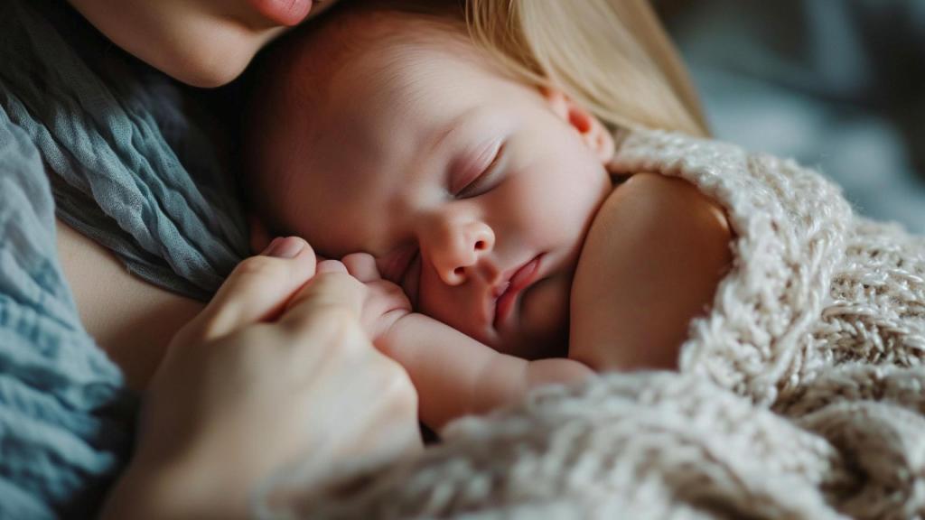 Imagen de archivo de un bebé recién nacido.