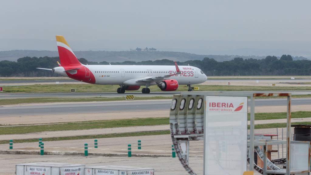 Un avión de Iberia Express.
