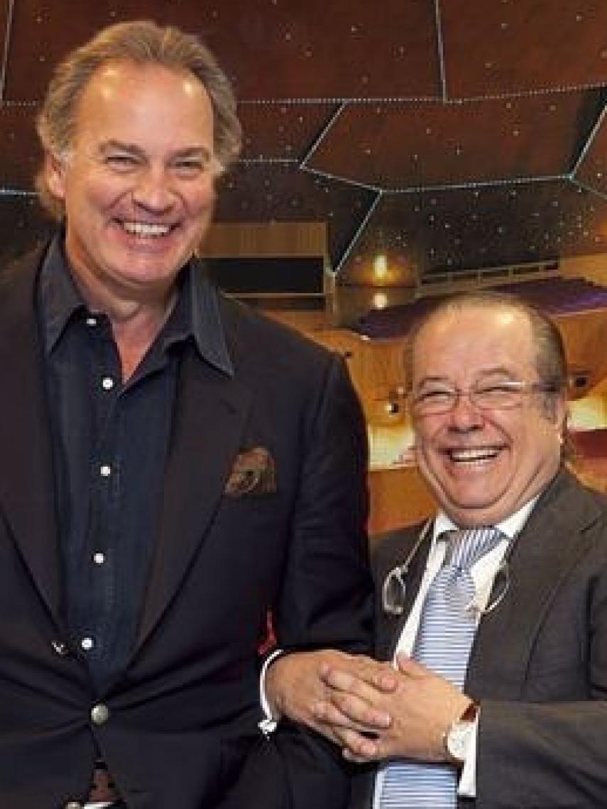 Los dos amigos, Bertín y Paco, en una imagen de las redes sociales.