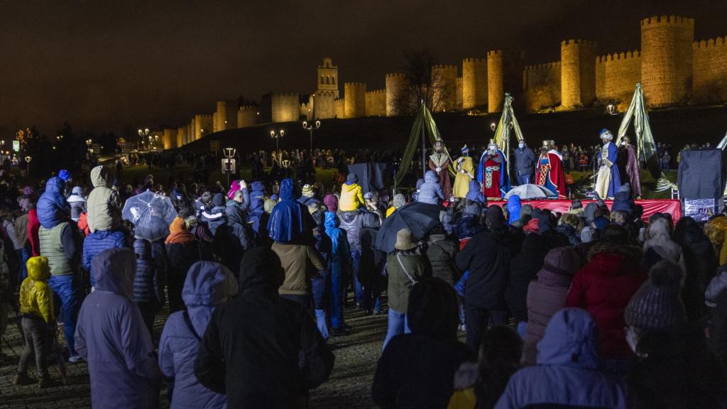 Cabalgata de los Reyes Magos en Ávila