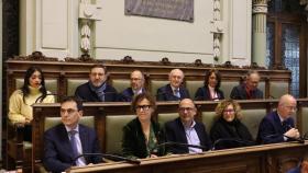 Los concejales socialistas del Ayuntamiento de Valladolid.
