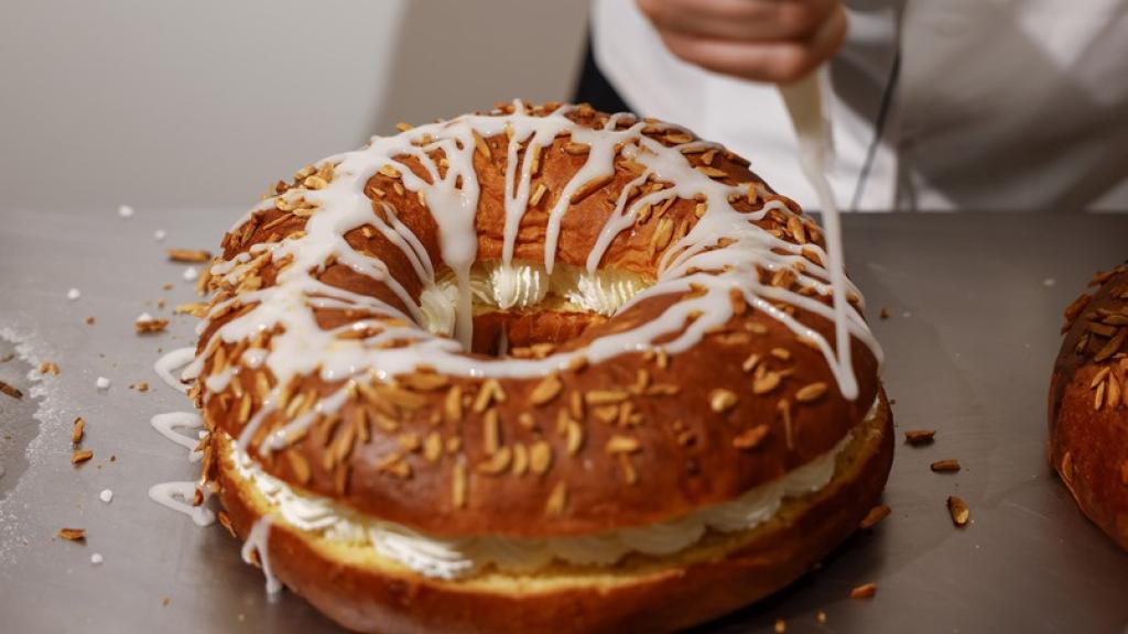 Imagen de archivo de un roscón de Reyes.