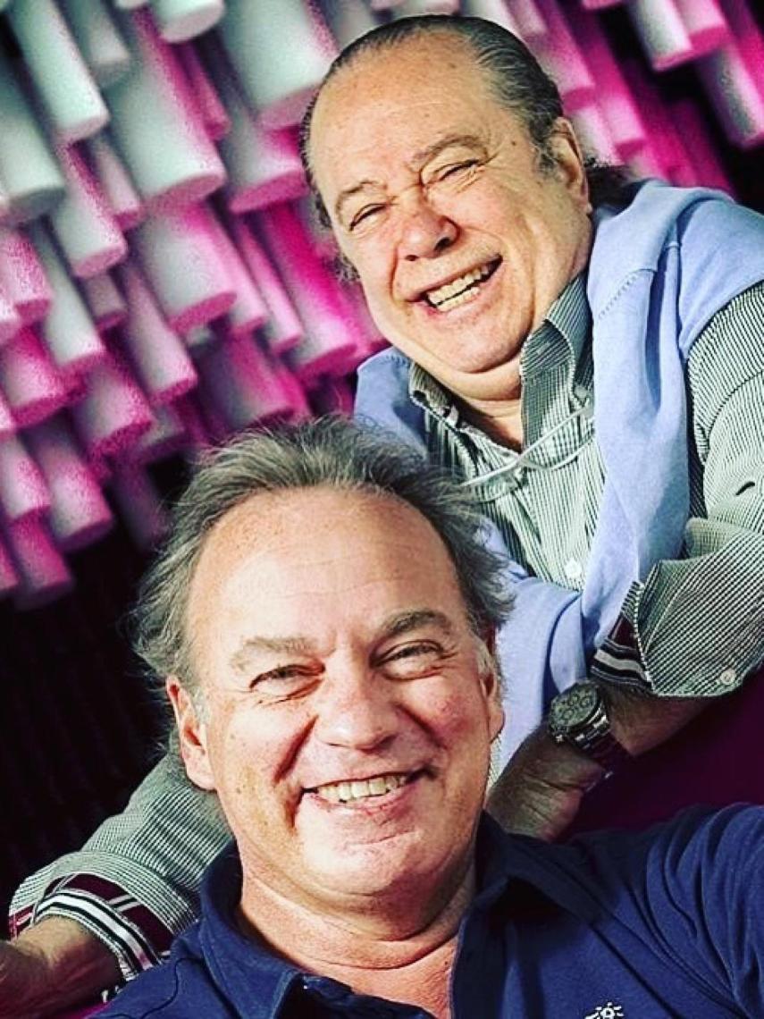 Paco Arévalo y Bertín Osborne, en una imagen de archivo.