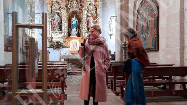 Meritxell Batet en la concatedral de Cáceres el pasado miércoles 3 de enero.