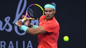 Rafa Nadal, durante el ATP de Brisbane